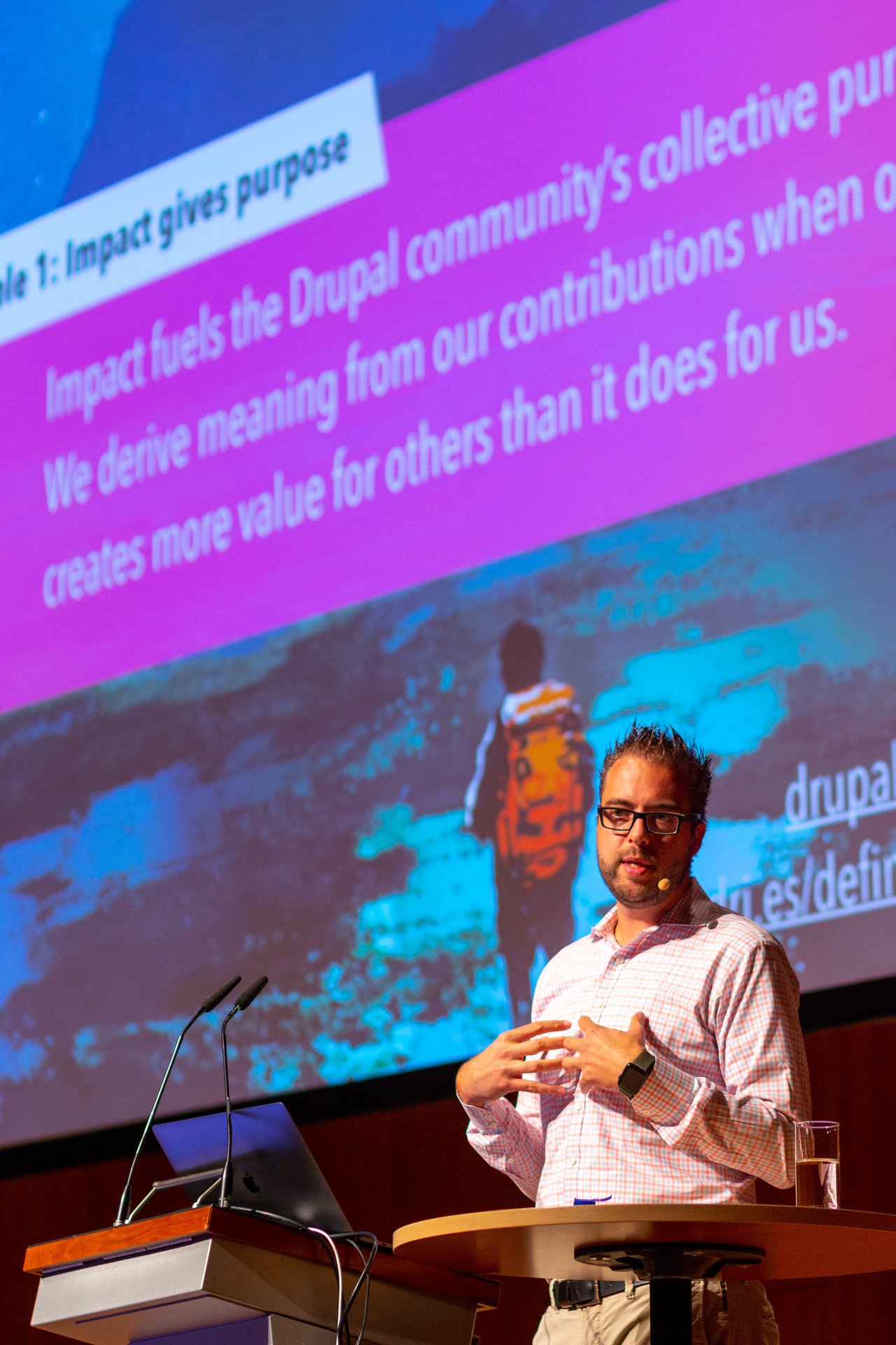 A photo from Drupal Europe in Darmstadt