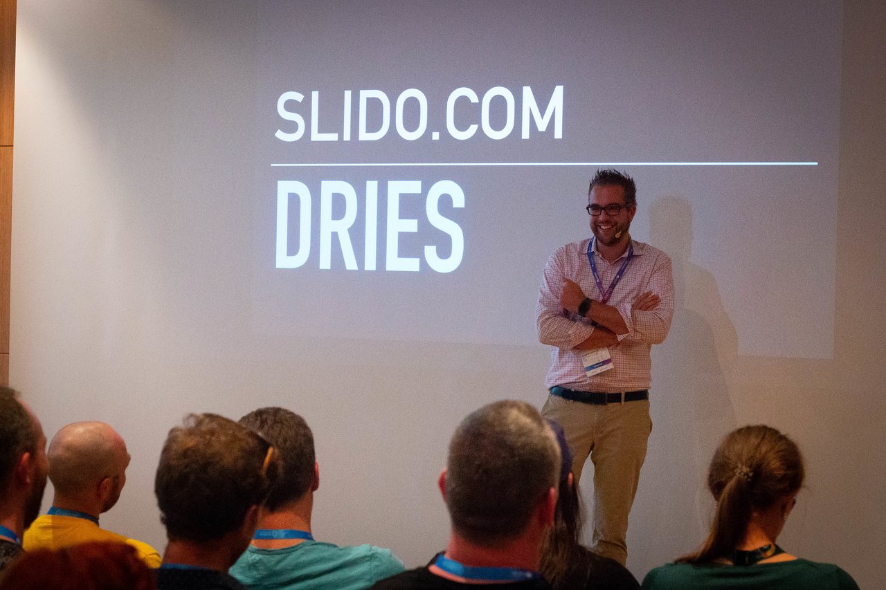 A photo from Drupal Europe in Darmstadt