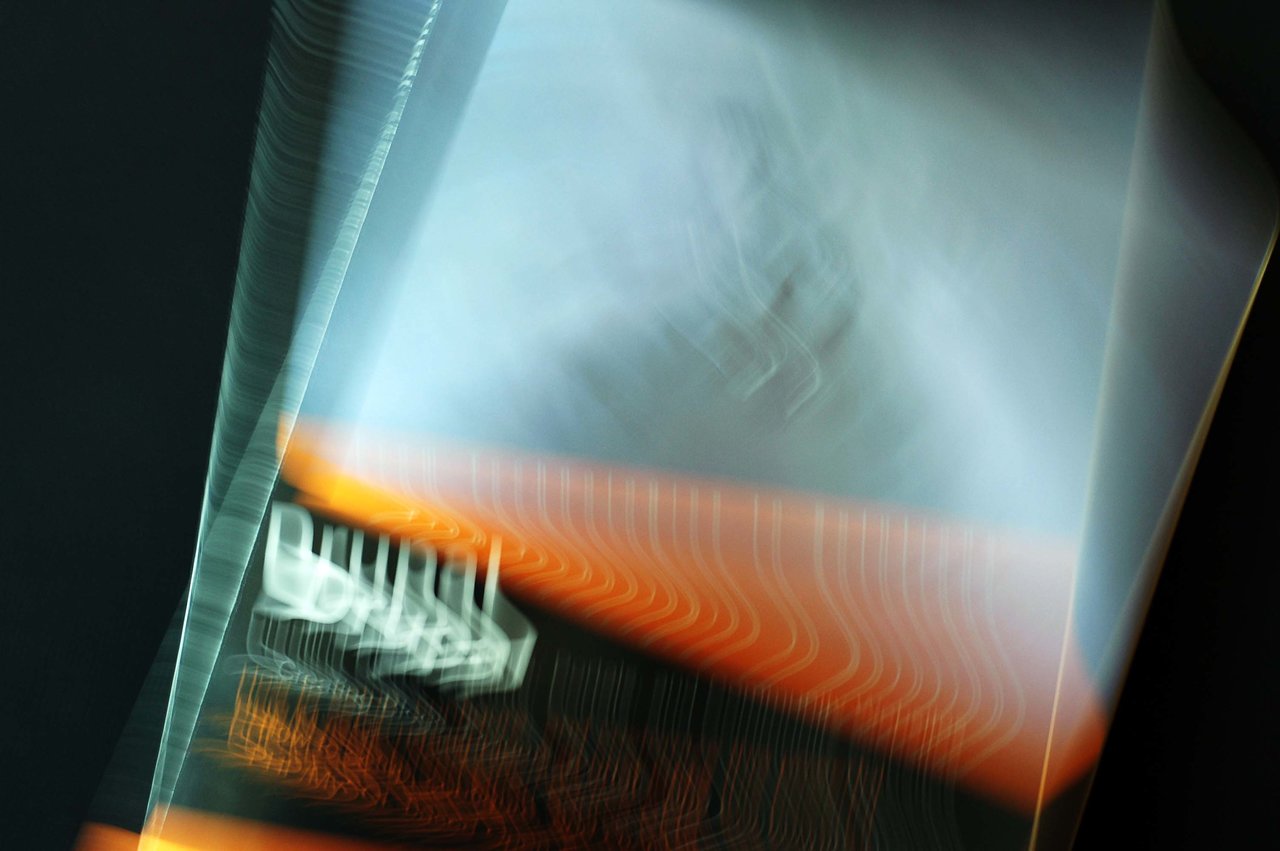 Blurred image of a Drupal book with motion distortion, making the text and cover difficult to read.