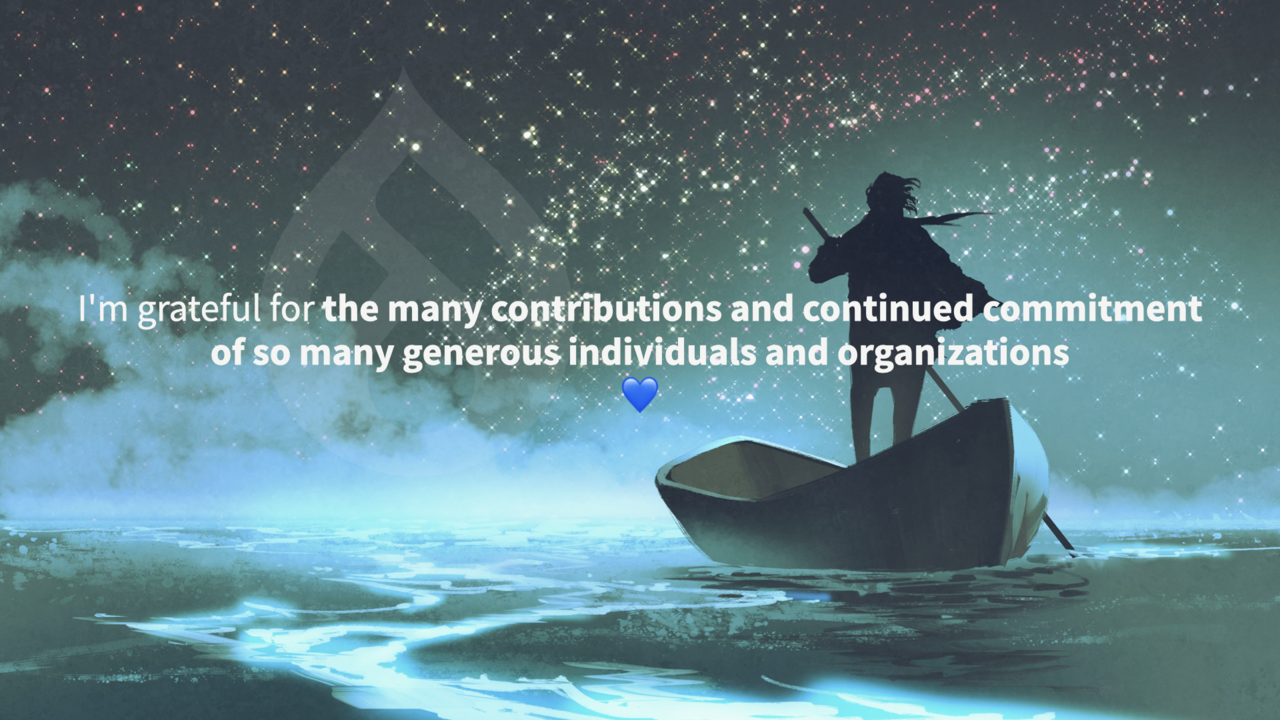 Thank you for the many contribution