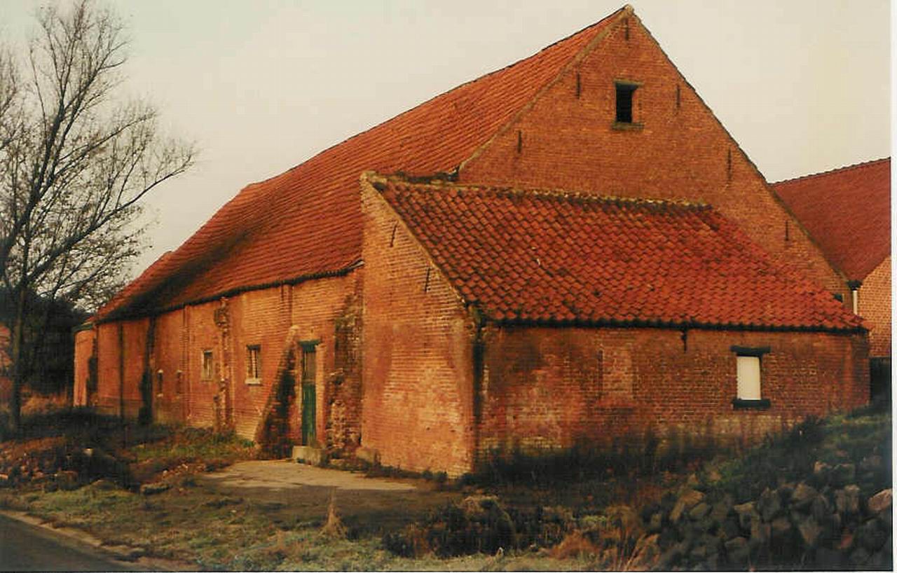 Old barn and farmhouse