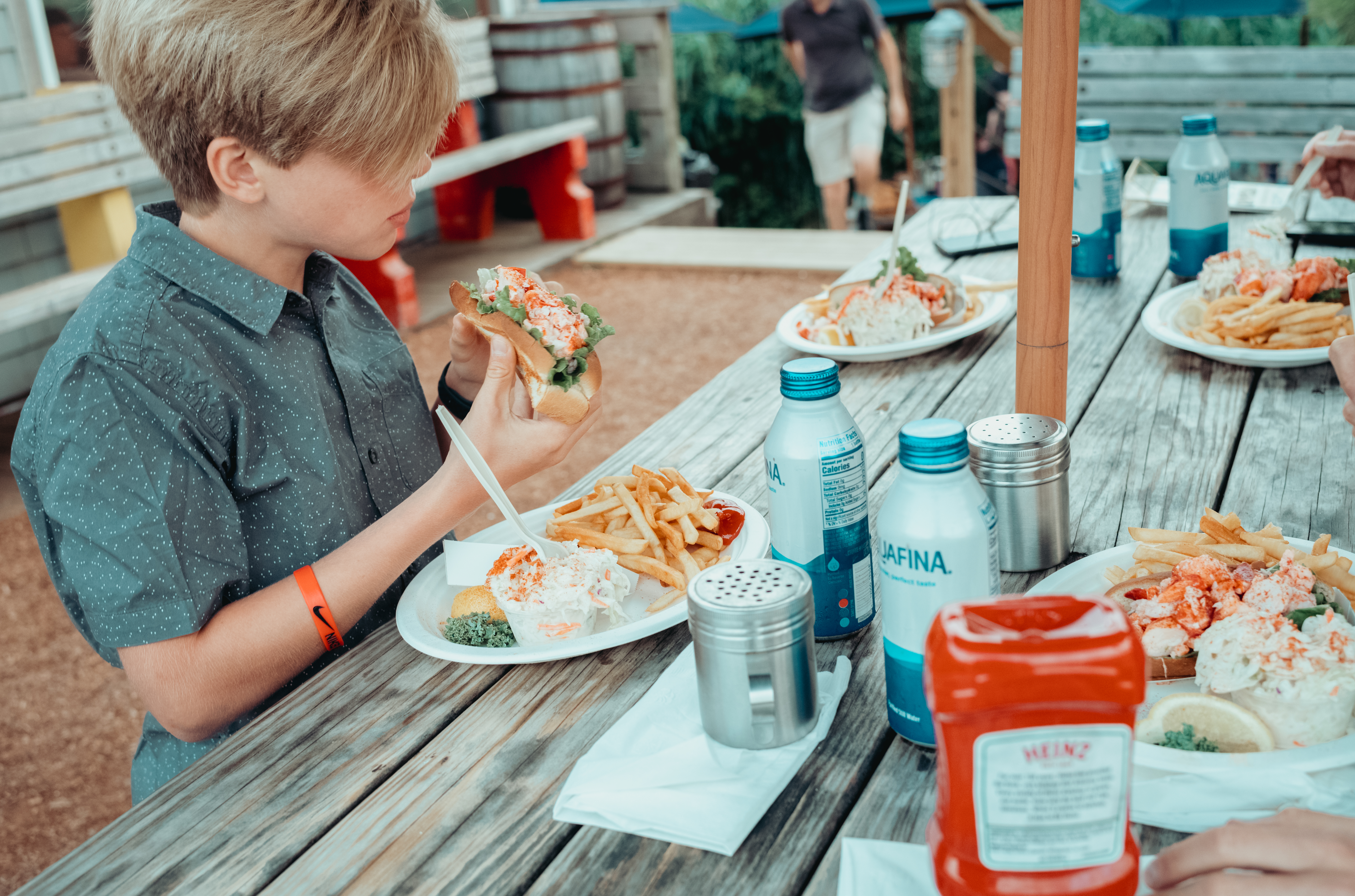 Lobster rolls are a boston summer tradition